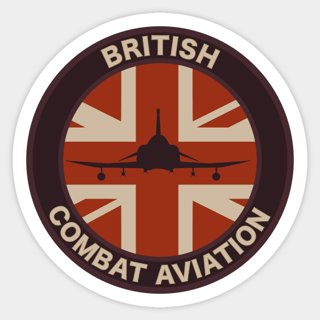 British F-4 Phantom II Sticker by Firemission45